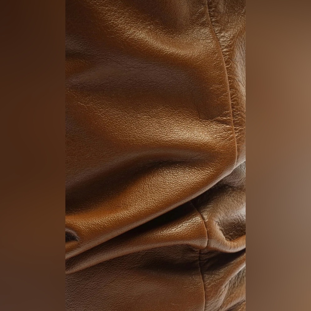 SCHUTZ - Ashlee Up Knee High Slouchy Nappa Leather Boot Size 5 - Picture 6 of 16